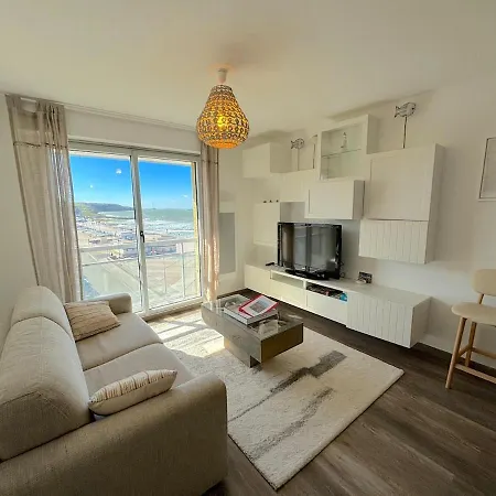 Le Murmure Des Vagues - Vue - Idéal Télétravail Appartement Wimereux